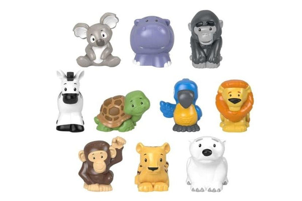 Fisher-Price: Little People 10-Piece Animal Pack Figure Set