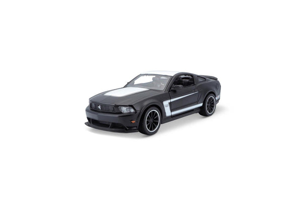 Maisto 2011 Ford Mustang Boss 302 Diecast Display Model 1:24 Scale Toy BLK 3+