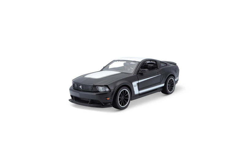 Maisto 2011 Ford Mustang Boss 302 Diecast Display Model 1:24 Scale Toy BLK 3+