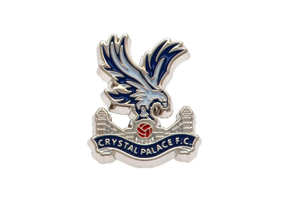 Crystal Palace FC Crest Badge (White/Blue/Silver/Red) (One Size)