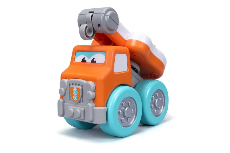 BB Junior 18cm Drive n' Rock Tow Truck w Guitar Baby Toddler Vehicle Toy 12-36m