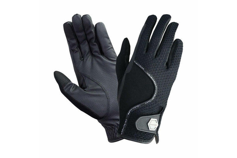 Coldstream Unisex Adult Swinton Combi Mesh Riding Gloves (Black) (L)