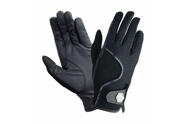 Coldstream Unisex Adult Swinton Combi Mesh Riding Gloves (Black) (S)