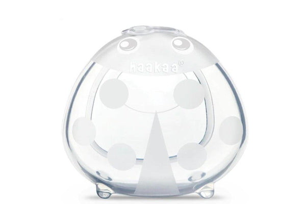 Haakaa: Silicone Breast Milk Collector Ladybug - Blue (2 piece)