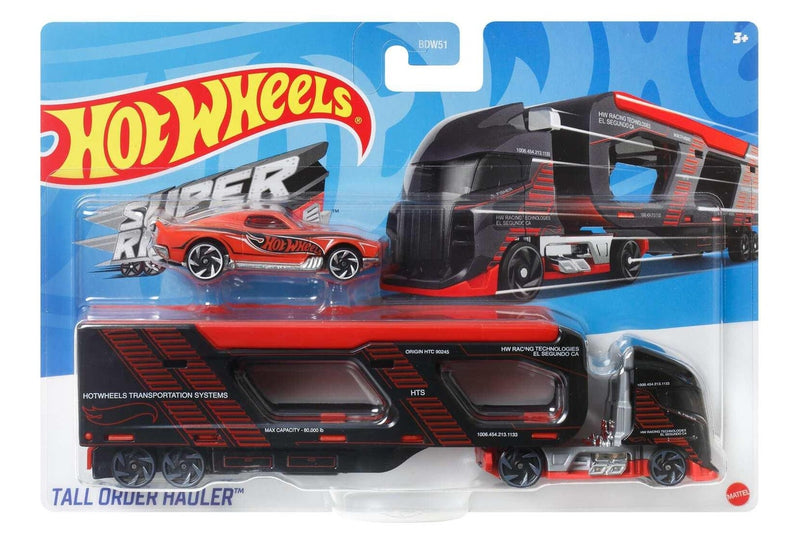 Hot Wheels: Super Rigs - Tall Order Hauler (Red)