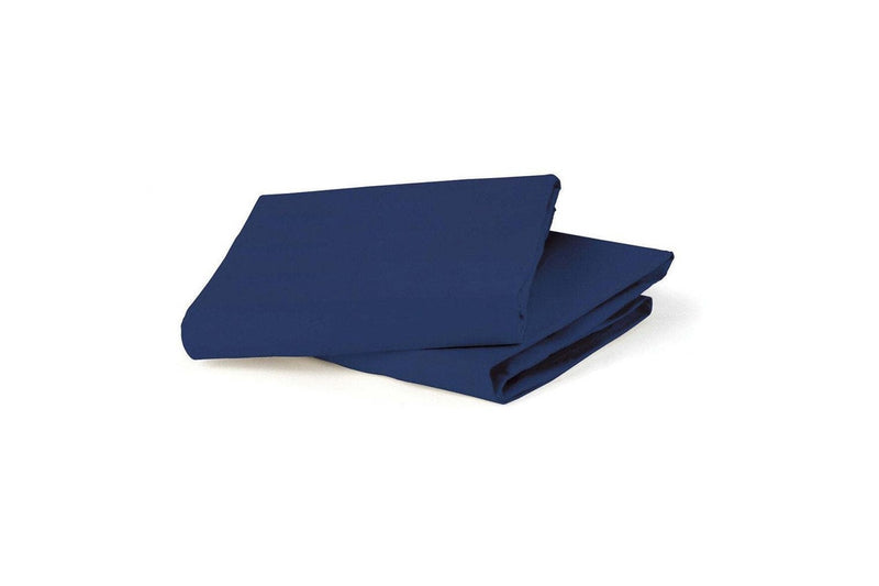 2pc Bloom Baby Infant Alma Mini Organic Fitted Cotton Sheets Cloth Navy Blue