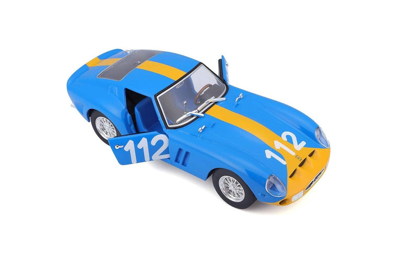Bburago 1:24 Ferrari 250 GTO No.112 Diecast Display Model Sports Racing Car 3+
