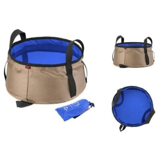 Naturehike 10L Outdoor Folding Wash Basin Lake Blue Camping Wash Basins