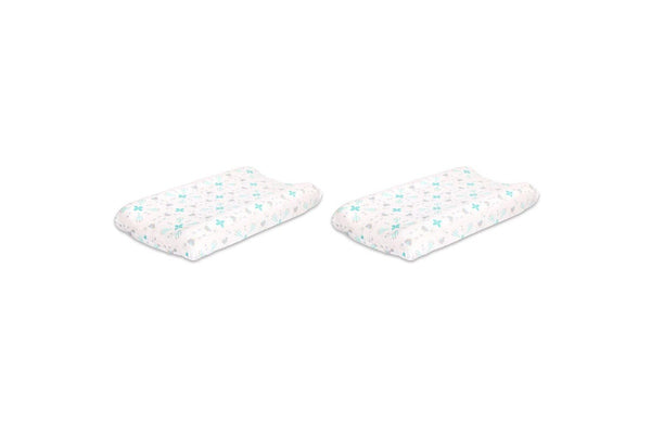 2x The Peanutshell Little Llama Diaper Change Pad Cover Sleeve Protector 81x40cm