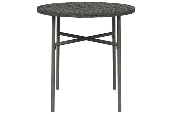 Tea Table Grey 45 Cm Poly Rattan Coffee Tables
