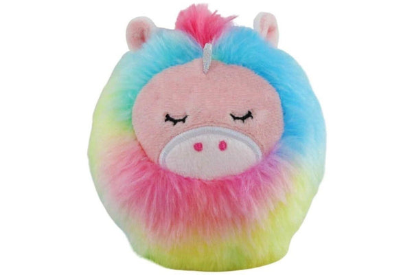 Yoonique: Fuzzy Foam Ball Unicorn - 4" Plush