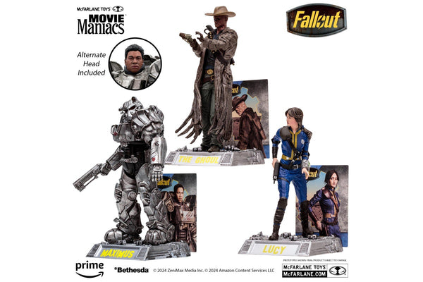Fallout: Lucy & Maximus & The Ghoul - 6" Action Figure Set (3 pack)