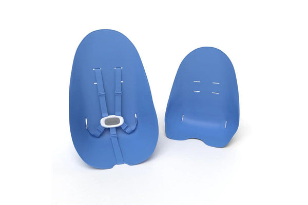 Bloom Fresco Infant Modern Seat Pad Starter Kit High Chair Blue Size 0-8y