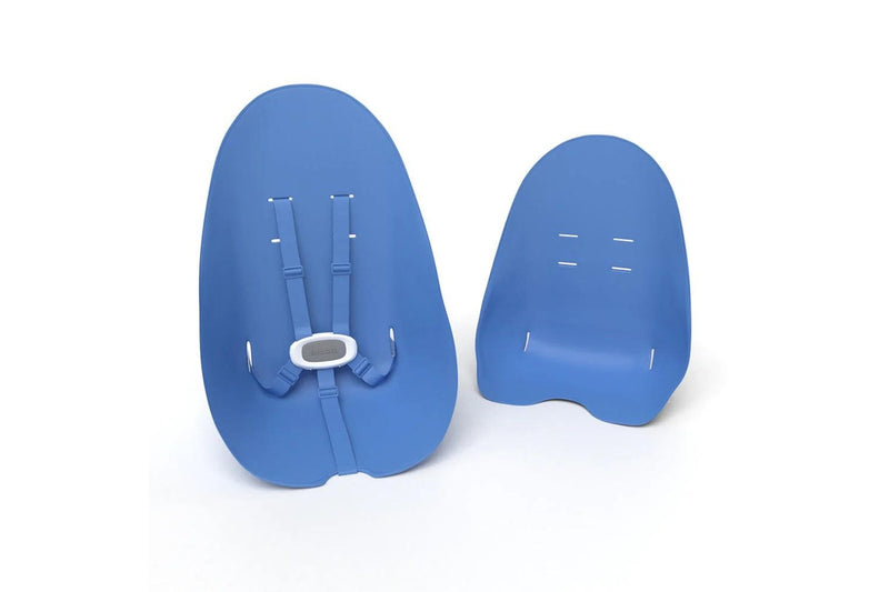 Bloom Fresco Infant Modern Seat Pad Starter Kit High Chair Blue Size 0-8y
