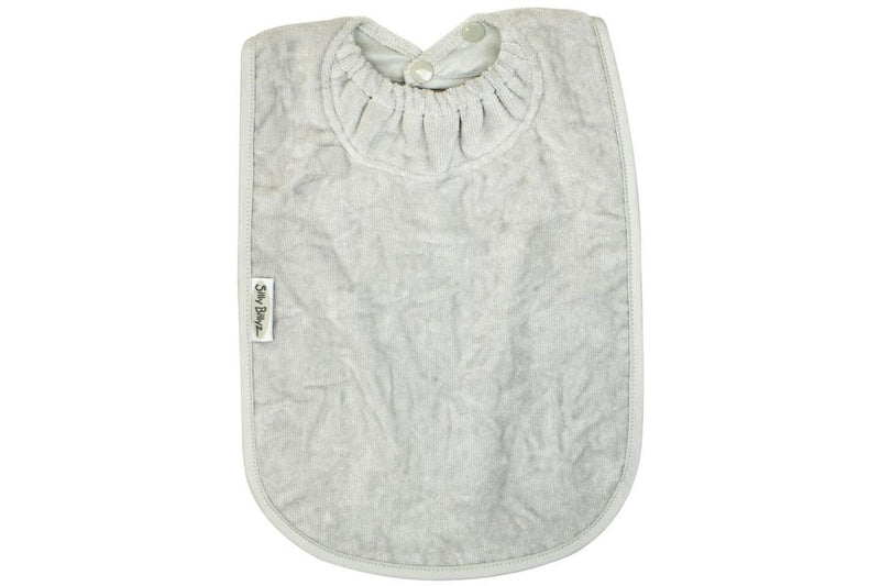 Silly Billyz: Towel XL Bib - Silver