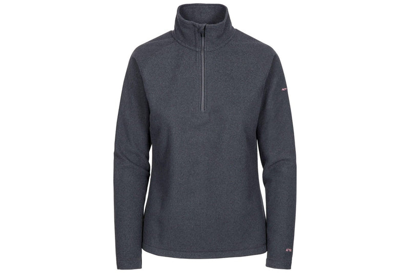 Trespass Womens/Ladies Meadows Fleece Top (Charcoal Grey) (M)