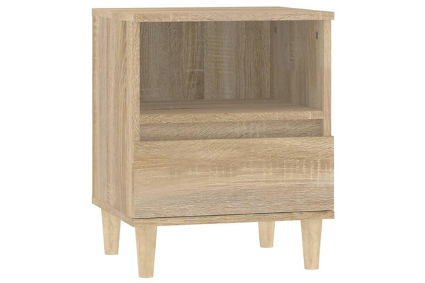 Bedside Cabinet Sonoma Oak 40x35x50 cm vidaXL