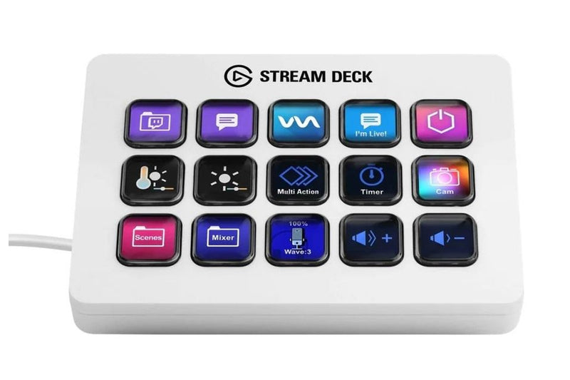 Elgato Stream Deck Keyboard MK.2 (White)