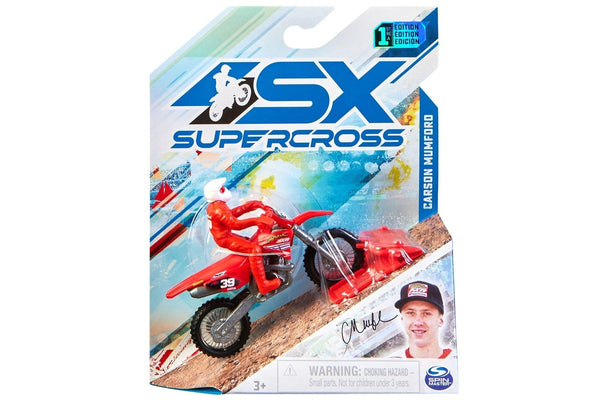 SX: Supercross 1:24 Die Cast Motorcycle - Carson Mumford