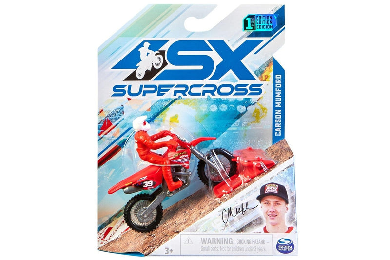 SX: Supercross 1:24 Die Cast Motorcycle - Carson Mumford