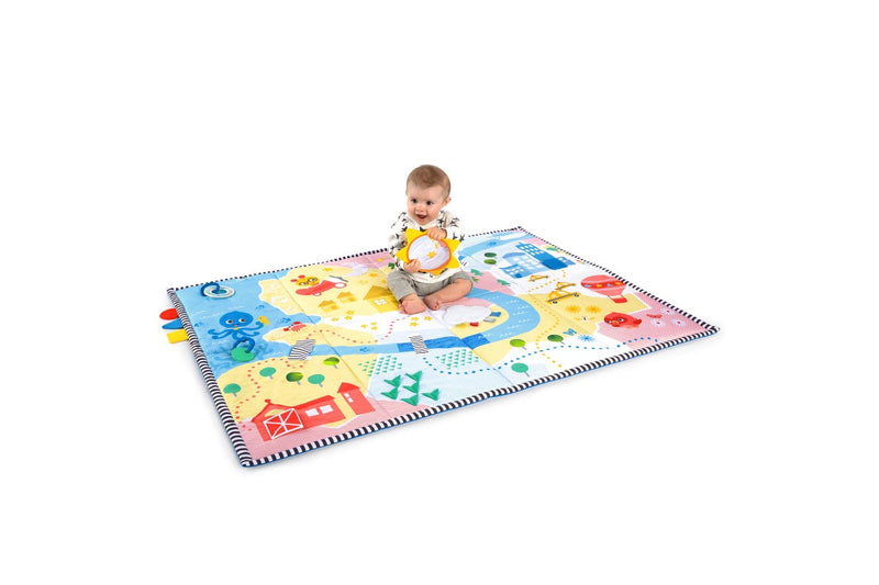 Baby Einstein - Sea & City Sensory Playscape Plush Activity Mat