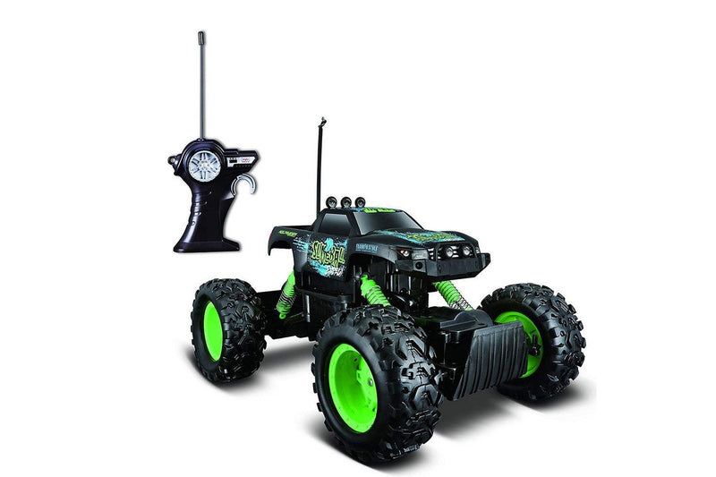Maisto Tech 4x4 Rock Crawler w USB Battery RC Car Truck Toy Assorted Colour 8y+
