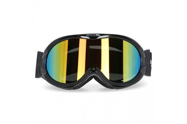 Trespass Adults Unisex Vickers Double Lens Snow Sport Ski Goggles (Black) (One Size)