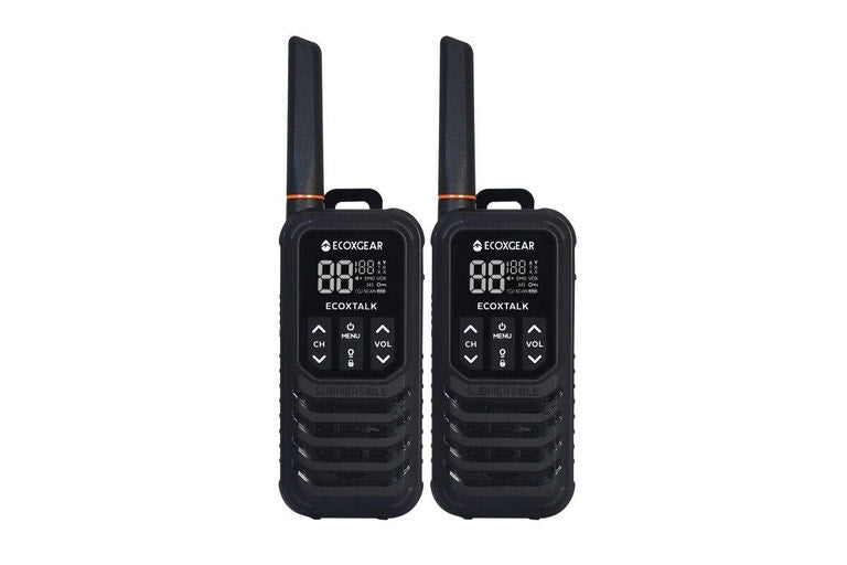 ECOXTALK EXG200 2-Watt IP67 Handheld UHF Radio Twin Pack (13km) [EXG200-2PK] EXG200-2PK