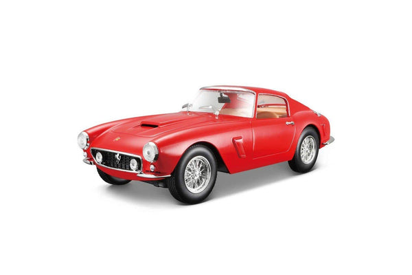 Bburago 1:24 Ferrari Race & Play 250 GT Berlinetta Passo Corto Diecast Toy Red
