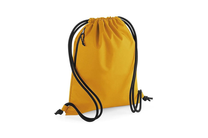 BagBase Unisex Recycled Gymsac (Mustard) (One Size)