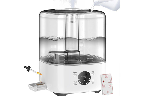 ADVWIN 5L Air Humidifier & Diffuser with Adjustable Humidity Control for Baby, Plants, Bedroom Large Room