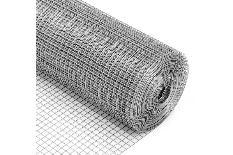 1 x 10 M Galvanised Wire Mesh Garden Pet Chicken Coop Fencing Bird Netting Mesh