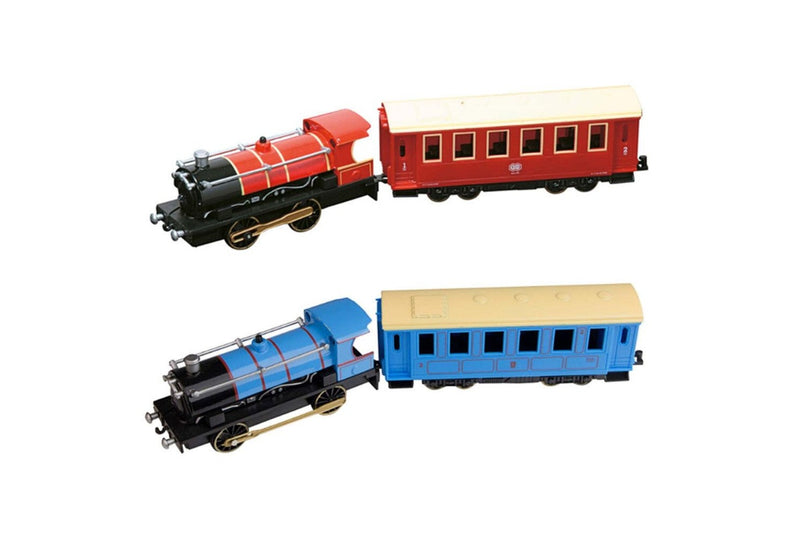 2x Teamsterz Loco & Tender Tank Engine Train w Sound Kids Children Toy Assorted