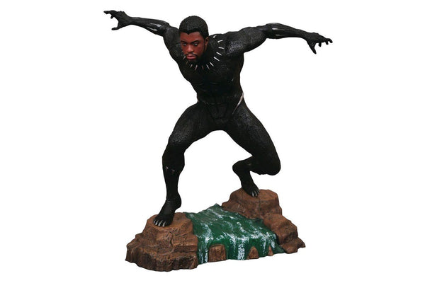 Marvel Movie Gallery Black Panther Unmasked PVC Diorama