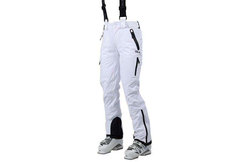 Trespass Womens/Ladies Marisol II DLX Waterproof Ski Trousers (White) (XL)