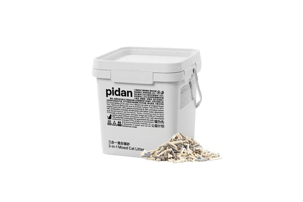 Pidan 3-in-1 Mixed Tofu Bentonite Cat Litter 5.2kg Flushable Water Absorbent