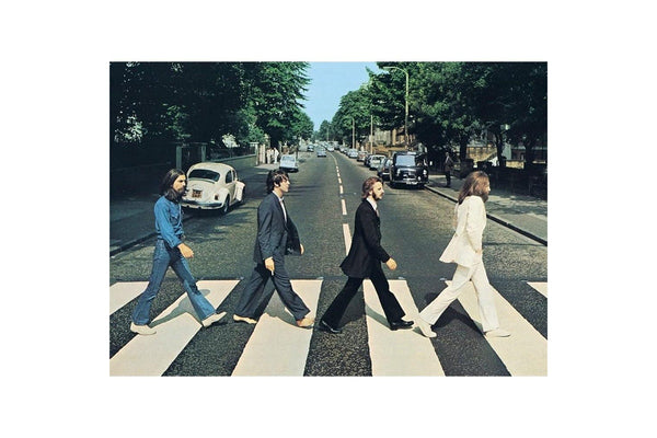 The Beatles Classic Abbey Road Crossing Postcard (Multicoloured) (One Size)