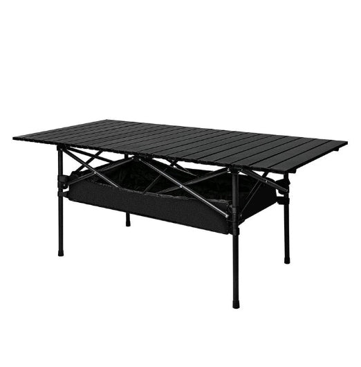 Levede Folding Camping Table 120CM Black