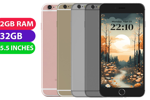 Apple iPhone 6S+ Plus 32GB Any Colour Global Ver - Refurbished - As new