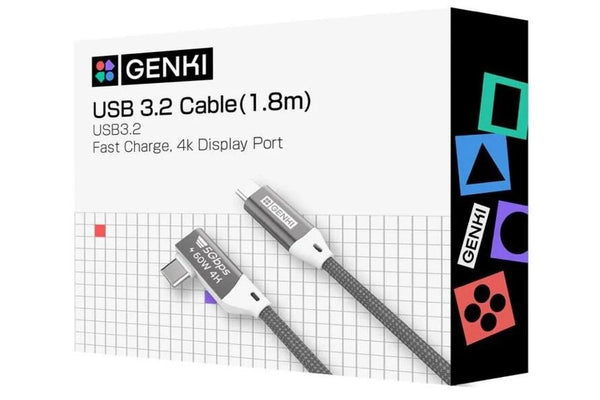 Genki USB C Cable 3.2 (1.8m)