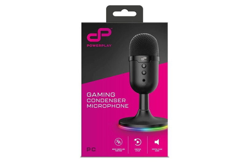 Powerplay Gaming Condenser Microphone (Black)