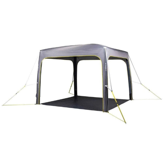 Quest UPF50+ Fabric Air Gazebo-3 w Carry Bag Outdoor Beach Camp Sun Shade Grey