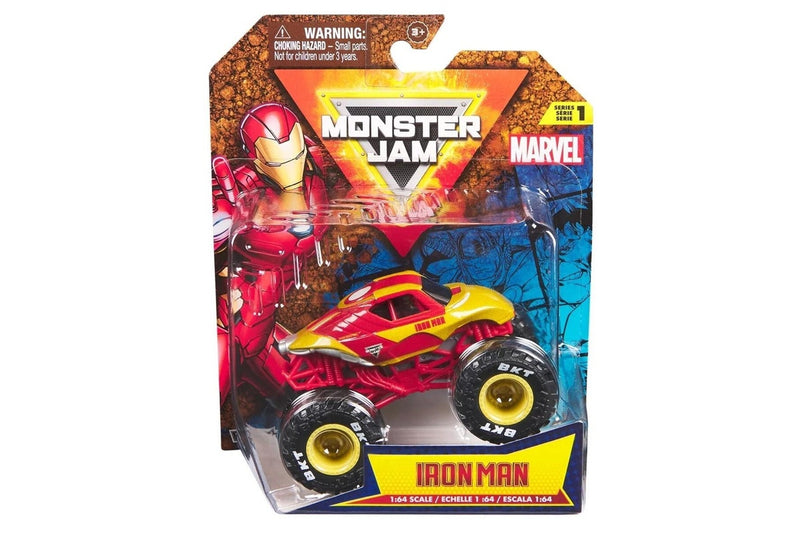 Monster Jam: 1:64 Scale Marvel - Iron Man