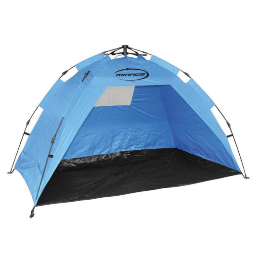 Mirage Solar Outdoor Beach Portable Shelter Tent Shade 210x120cm UPF30+ Blue