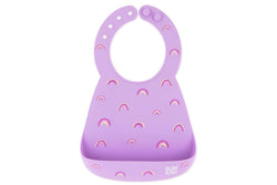 Bumkins: Silicone Bib - Rainbows