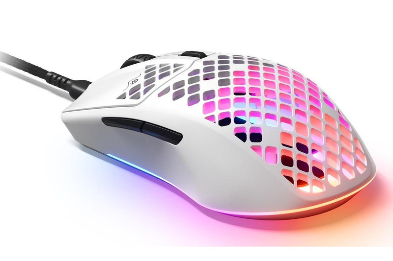 Steelseries Aerox 3 Gaming Mouse - Snow