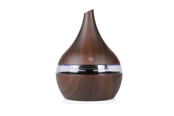 Portable 300ml Humidifier USB Ultrasonic Humidifier with Seven-Colour LED