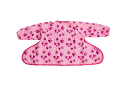 Tidy Tot: Long Sleeve Cover & Catch Bib - Hearts