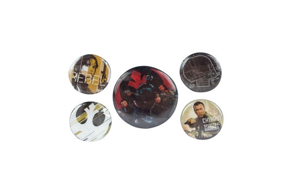 Star Wars Rogue One Rebel Badge Pack (Multicoloured) (One Size)