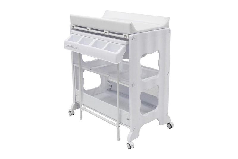 Childcare Montana 100cm Baby Infant Changing Bathing Table Change Centre White
